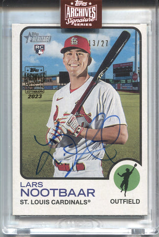 2022 Topps Archives Scott Rolen 1/1 Autograph Cardinals Hall Of Game 2023,  in 2023