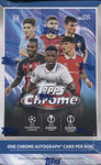 2022-23 Topps UEFA Club Competitions Chrome Soccer Hobby, 12 Box Case