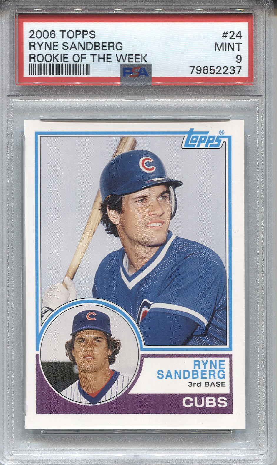 Panini Ryne Sandberg MLB Fan Shop