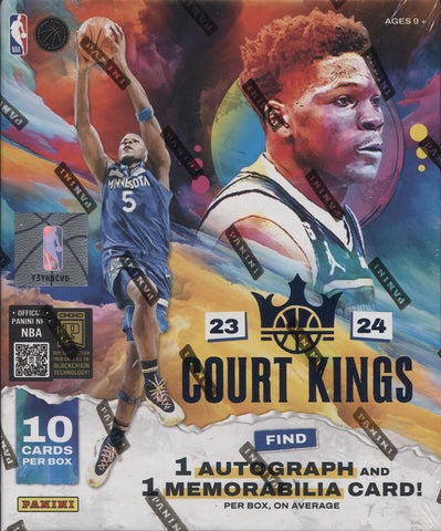 *PRESELL* 2023-24 Panini Court Kings Basketball Hobby, Box *RELEASES 2/28*