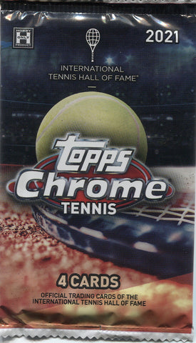 2021 Topps Chrome Tennis Lite, Pack