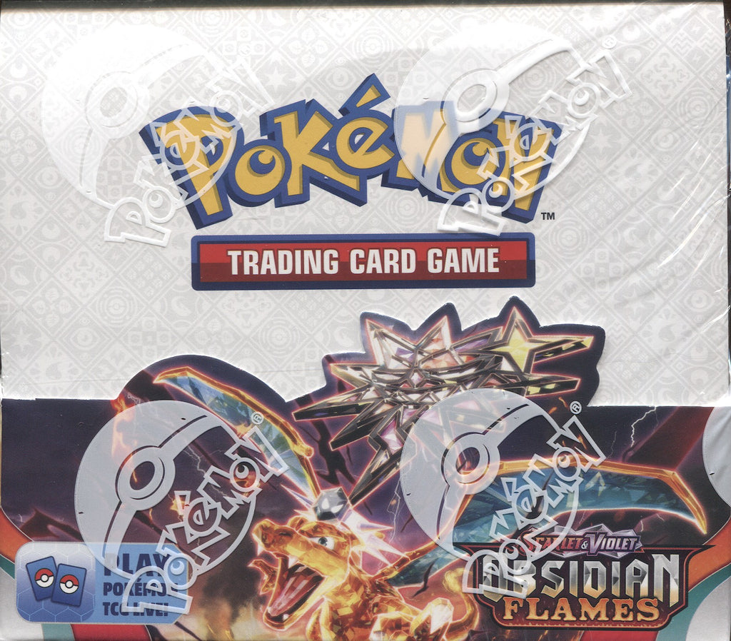 Pokemon Scarlet & Violet Obsidian Flames Booster Box Pokemon Scarlet & Violet Obsidian Flames Booster Box