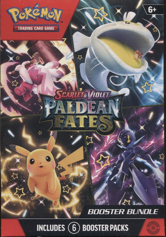 Pokemon Scarlet & Violet Paldean Fates, Booster Bundle