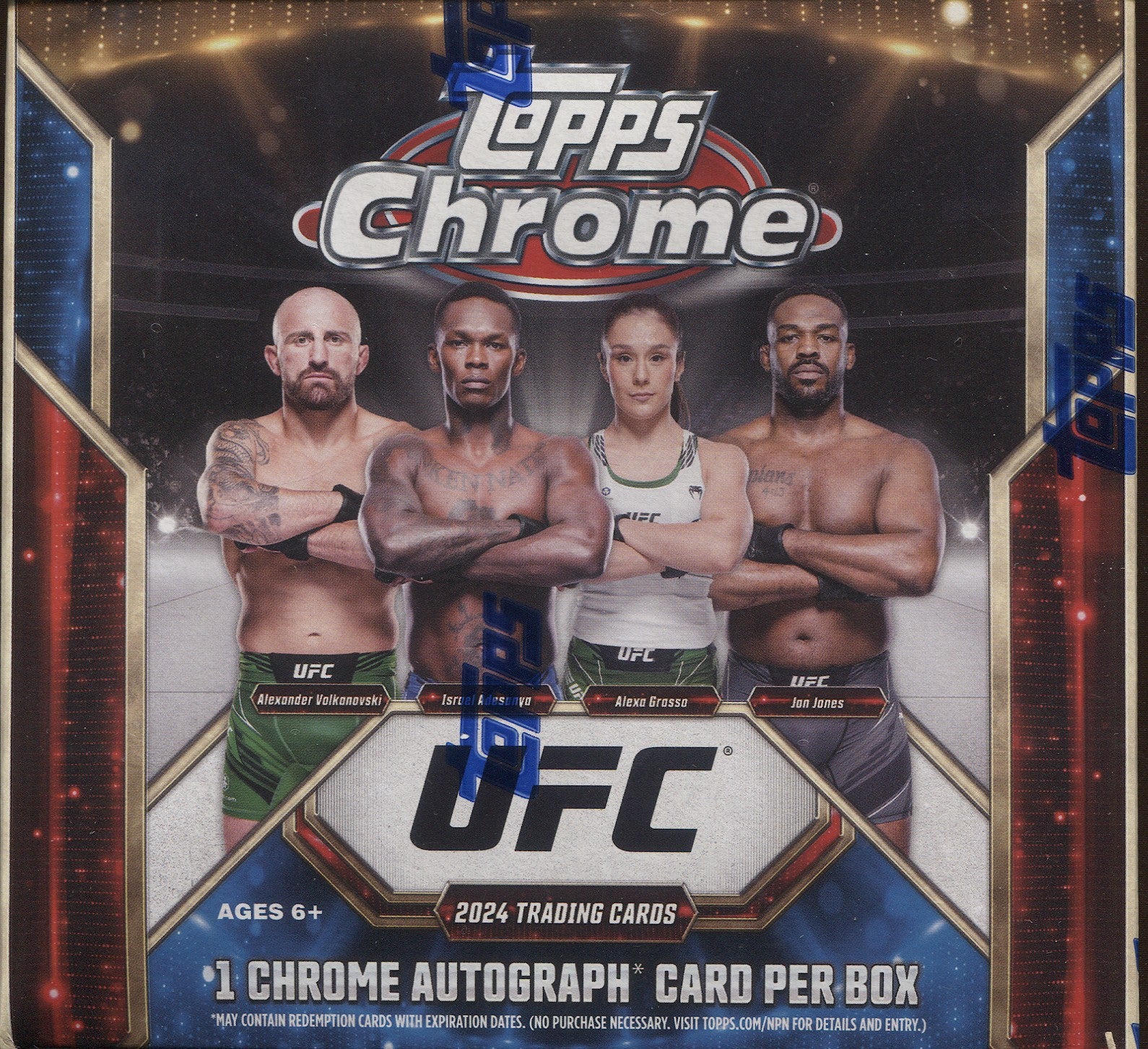 Buy 2024 Topps Chrome UFC Cards Mega Box Blaster online – SoccerCards.ca