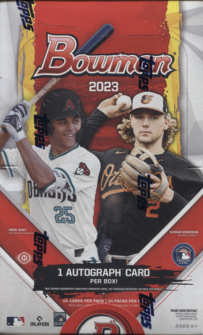 2023 Bowman Baseball Hobby, Box