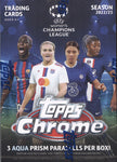 2022-23 Topps Chrome UEFA Women's Champions League Soccer, 40 Blaster Box Case