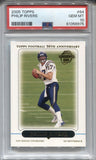 2005 Philip Rivers Topps PSA 10 #64 San Diego Chargers 6975