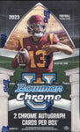 2023 Bowman University Chrome Hobby Football, Box