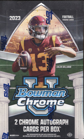 2023 Bowman University Chrome Hobby Football, Box