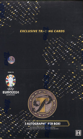 *PRESELL* 2023 Topps Pristine Road To Euro 2024 Hobby, Box *RELEASES 4/26*