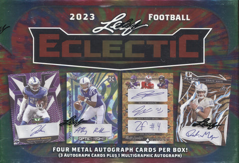 2023 Leaf Eclectic Football Hobby, Box