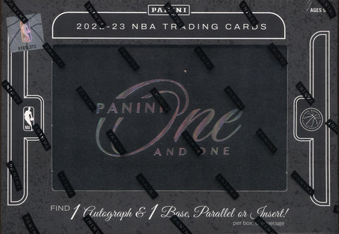 *PRESELL* 2022-23 Panini One & One Basketball Hobby, Box *RELEASES 12/6*