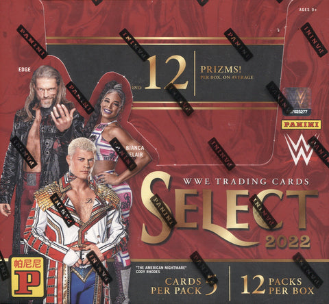 2022 Panini Select WWE Asia TMALL Edition, Box