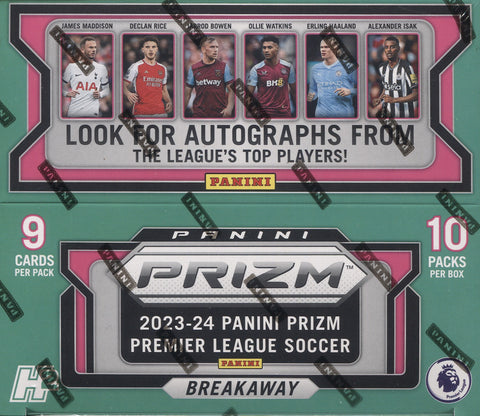 *NEW* 2023-24 Panini Prizm Premier League EPL Soccer, Brkaway H2 Box