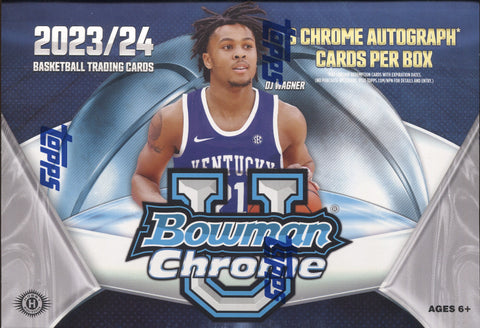 2023-24 Bowman University Chrome Basketball Delight, Box