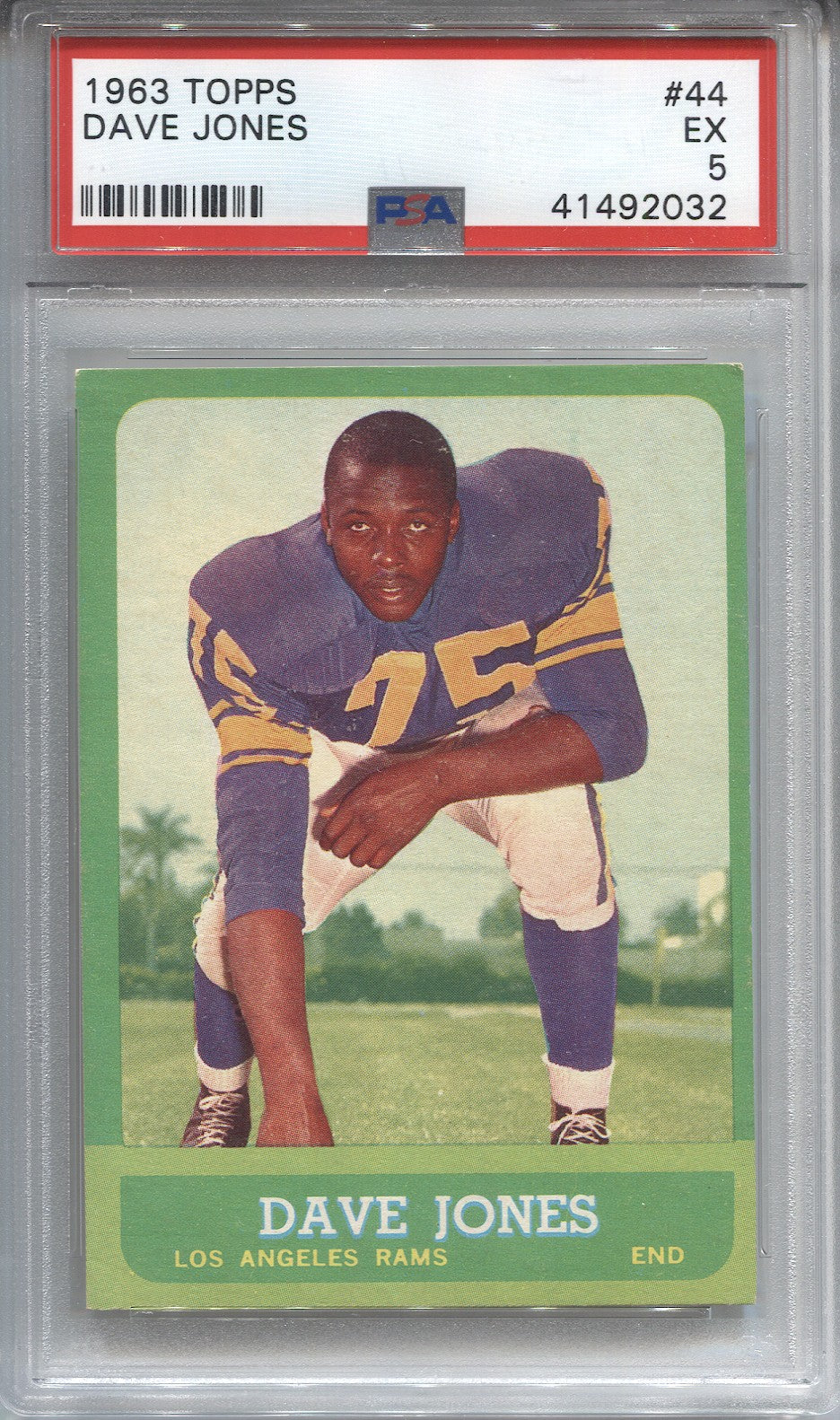 Deacon Jones  PSA AutographFacts℠