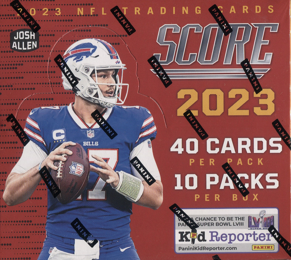 2023 Panini Score Football Hobby, Box