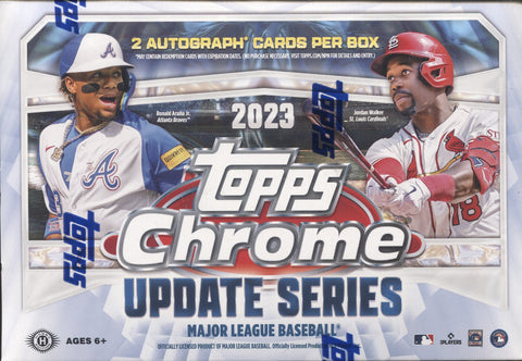2023 Topps Chrome Update Baseball Brkers Delight, Box