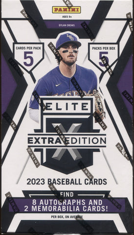 2023 Panini Elite Extra Edition Baseball Hobby, Box