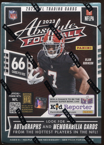 *JUST IN* 2023 Panini Absolute Football Hobby, Blaster Box (Purple Parallels)