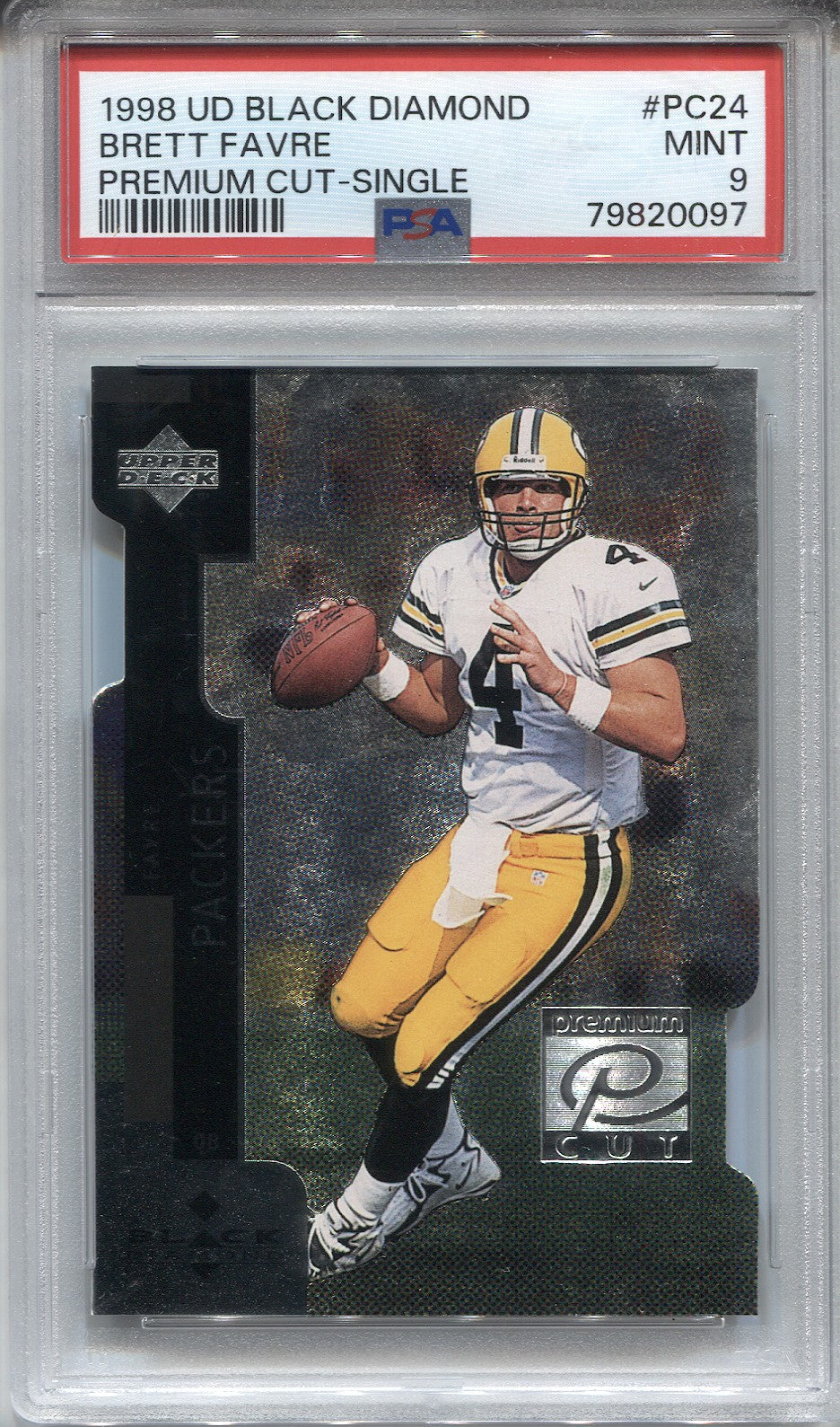 Brett Favre 2001 Upper Deck Jersey Card