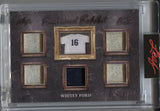 2021 Whitey Ford Leaf Art of Sport ENSHRINED EXHIBIT FIVE PIECE JERSEY 15/20 RELIC #EE-31 New York Yankees HOF