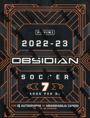 2022-23 Panini Obsidian Soccer Hobby, Box