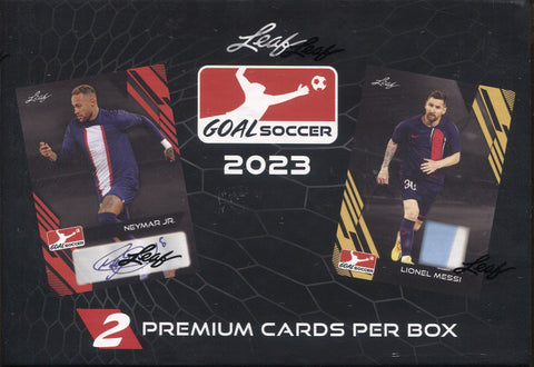 2023 Leaf Goal Soccer Hobby, Box