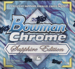 2023 Bowman Chrome Sapphire Edition Baseball Hobby, 10 Box Case