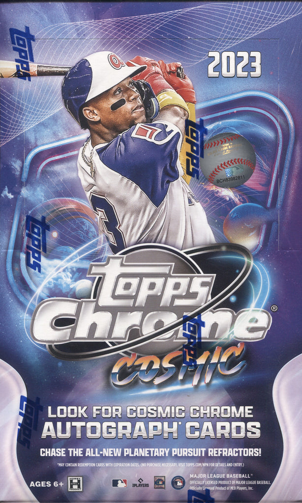 2023 Topps Chrome Cosmic Baseball Hobby, Box