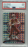 2022 Sam Howell Panini Mosaic ROOKIE RC PSA 9 #305 Washington Commanders 7820