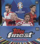2023 Topps Finest Road to UEFA Euro 2024 Hobby, 8 Box Case