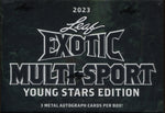 2023 Leaf Exotic Multi-Sport Rookies, 10 Box Case