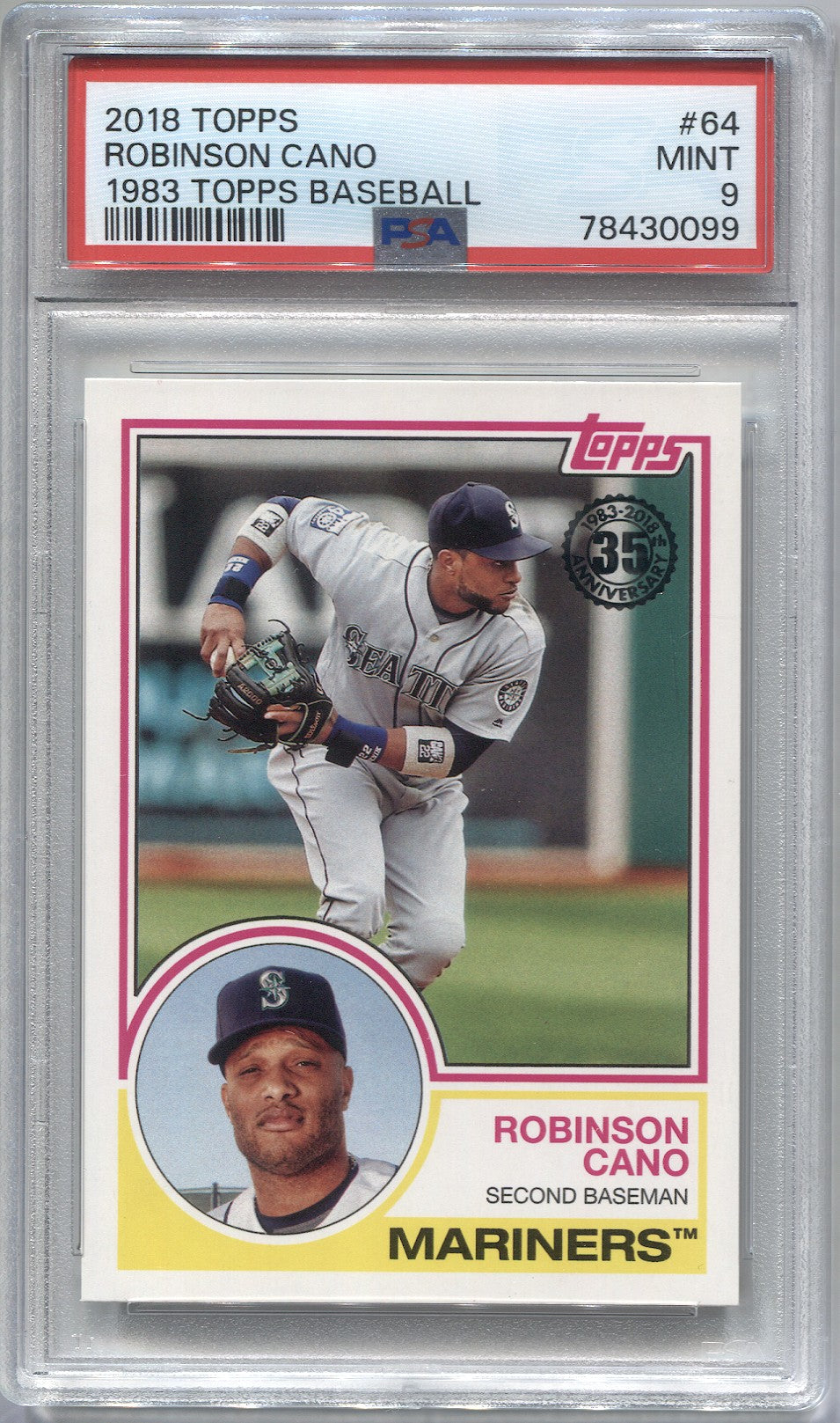 2004 BOWMAN ROBINSON CANO RC ROOKIE CARD