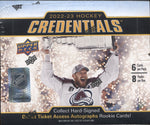 2022-23 Upper Deck Credentials Hockey Hobby, Box