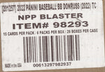 2022 Panini Donruss Baseball, 20 Blaster Box Case