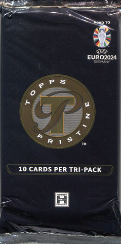 *PRESELL* 2023 Topps Pristine Road To Euro 2024 Hobby, Pack *RELEASES 4/26*