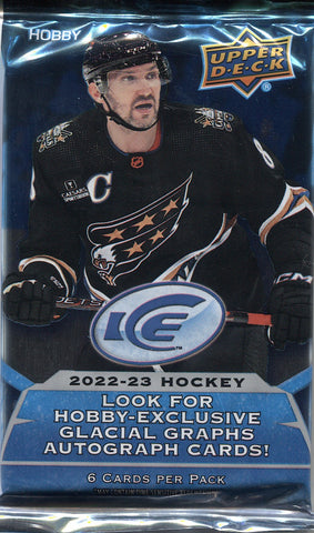 2022-23 Upper Deck Ice Hockey Hobby, Pack