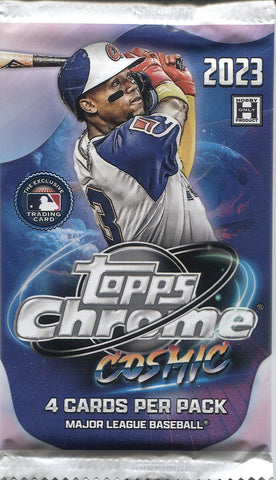 2023 Topps Chrome Cosmic Baseball Hobby, Pack