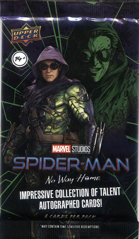 2023 Upper Deck Spider-Man No Way Home Hobby, Pack