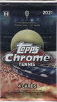 2021 Topps Chrome Tennis Hobby, Pack