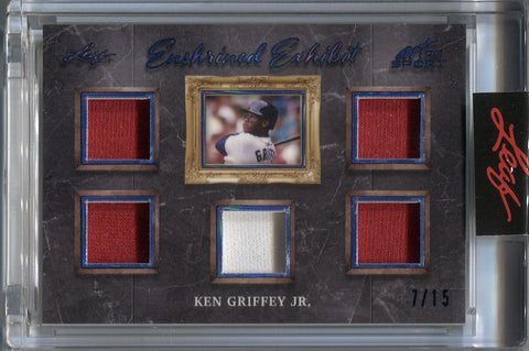 2022 LEAF ITG USED EMERALD RELIC TIM RAINES GAME USED JERSEY SWATCH  PINSTRIPE /4