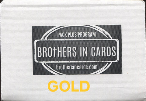 *NEW* Brothers in Cards SPRING Football, GOLD Box