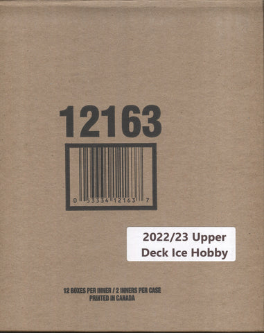 2022-23 Upper Deck Ice Hockey Hobby, 24 Box Master Case