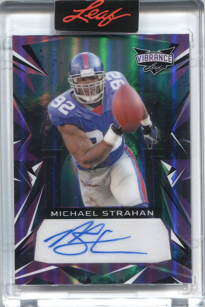 Michael Strahan Autographed New York Giants Jersey –