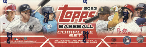 *HOLIDAY MANIA* 2023 Topps Factory Complete Set Baseball Hobby, Box