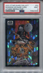 2022 The Shadow of the Dark Lord Topps Star Wars Galaxy Chrome ATOMIC REFRACTOR PSA 9 #52 Darth Vader 3335