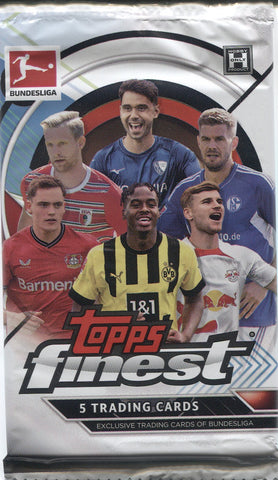 *JUST IN* 2022-23 Topps Finest Bundesliga Soccer Hobby, Pack