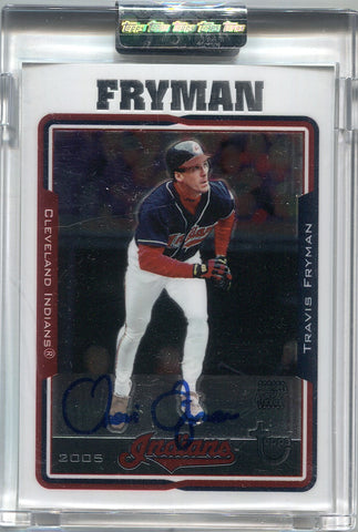 2005 Travis Fryman Topps Retired Signature Edition AUTO AUTOGRAPH #TA-TDF Cleveland Indians