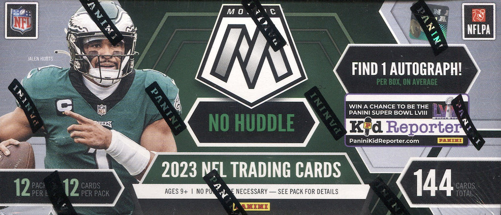 2023 NFL Panini Mosaic Football Trading Card Mega Box